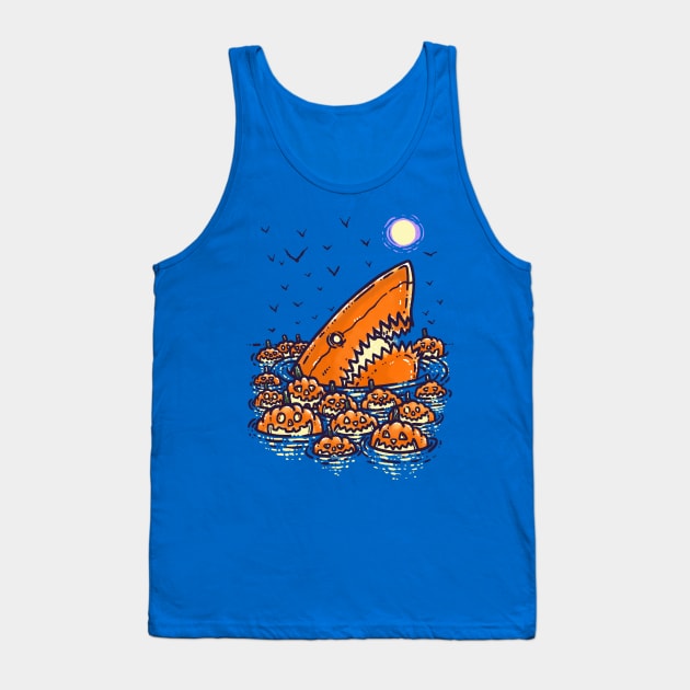 Jack O'Lantern Shark Tank Top by nickv47